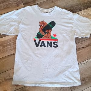 Grey Vans California Bear Skateboard Skaters t-shirt.